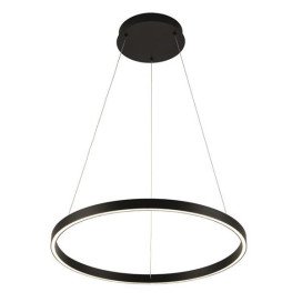 GURI pendule - 54W - alu/plexi - 1890lm - 3000K -d600mm x 3000mm - dim - noir