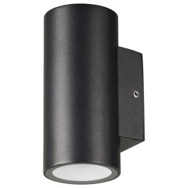 TENGU applique - 2x3W - alu - 530lm - 3000K - 74mm x 58mm x 128mm - IP65 - noir
