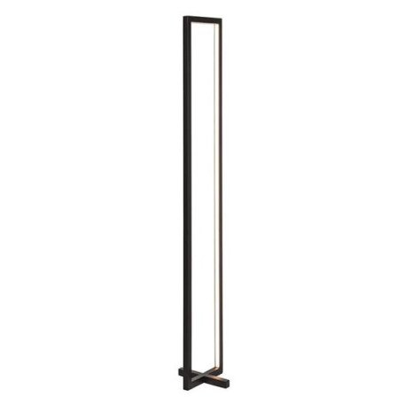 GURI lampadaire - 47W - alu - 1540lm - 3000K - 1200mm x 200mm - dim - noir
