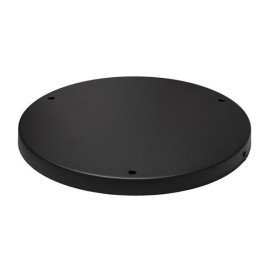 Rosace pour 3 pendules 350mm - noir