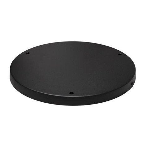 Rosace pour 3 pendules 350mm - noir