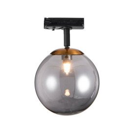 TSURU tracklight monophase - 1x G9 - 2,5W - 210lm - 2700K - noir / bronze