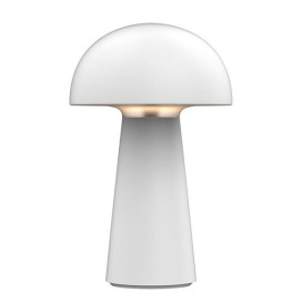 BOLETO lampe de table rechargeable - 4,7W - plastic - 170lm - IP44 - blanc mat