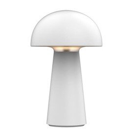 BOLETO lampe de table rechargeable - 4,7W - plastic - 170lm - IP44 - blanc mat