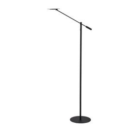 SIRANNA lampadaire - 10W - 750lm - 3000K - ¥250mm x 1400mm - dim - noir