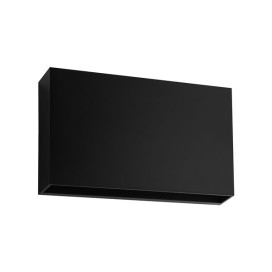 SPECTRA applique up&down - 12W - ABS + PC - 700lm - 125mm x 200mm x 39mm - noir