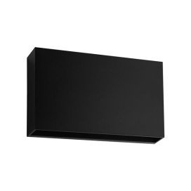 SPECTRA applique up&down - 12W - ABS + PC - 700lm - 125mm x 200mm x 39mm - noir