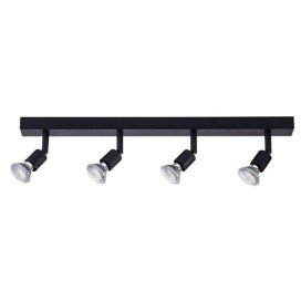 RUNE bar - 4x GU10 4,2W - 2700K - 140mm x 45mm x 550mm - dim - noir