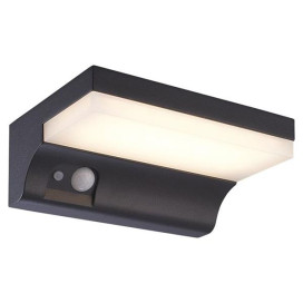 NORD applique - 2W - aluminium - 160lm - 3000K - 60mm x 160mm x 115mm - noir