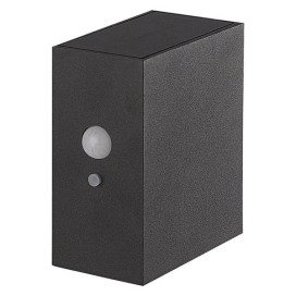 RAGNAR applique - 2W - aluminium - 35lm - 3000K - 120mm x 58mm x 112mm - noir