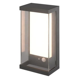 CASAR applique - 2W - aluminium - 149lm - 3000K - 252mm x 126mm x 83mm - noir