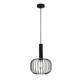 OONAH - 1x E27 - max 60W - 250mm x 360mm - câble noir 3m - noir / or