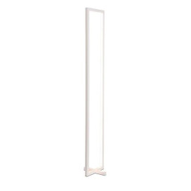 GURI lampadaire - 47W - alu - 24200lm - 3000K - 1200mm x 200mm - dim - blanc