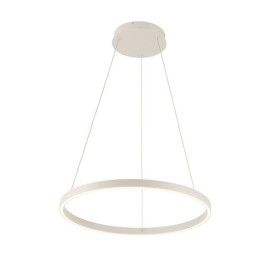 GURI pendule - 54W - alu/plexi - 2970lm - 3000K -d600mm x 3000mm - dim - blanc