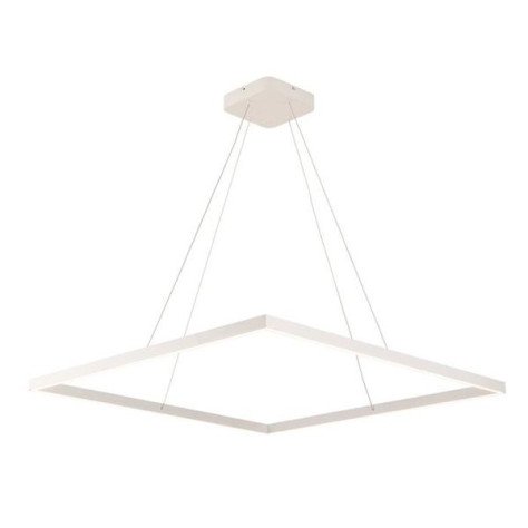 GURI pendule - 98W - alu/plexi - 5292lm - 3000K - 900mm x 900mm - dim - blanc