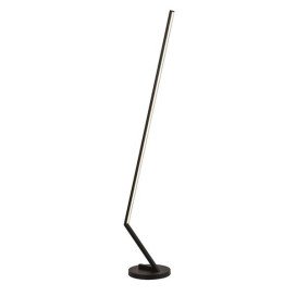 XIMON lampadaire - 24W - aluminium - 840lm - 3000K - 1534mm x 360mm - dim - noir