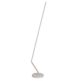 XIMON lampadaire - 24W - aluminium - 840lm - 3000K - 1534mm x 360mm - dim- blanc