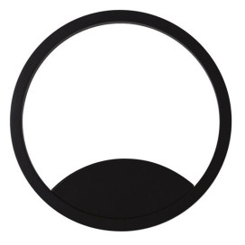 ORSO applique - 15W - aluminium - 560lm - 3000K -d280mm x 41mm - dim - noir