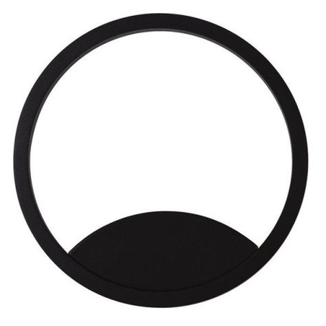 ORSO applique - 15W - aluminium - 560lm - 3000K -d280mm x 41mm - dim - noir