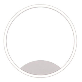 ORSO plafonier - 25W - aluminium - 805lm - 3000K -d400mm x 41mm - dim - blanc