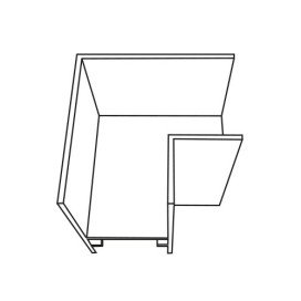 INFINITUS L-connecteur noir