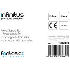 INFINITUS Power supply kit noir