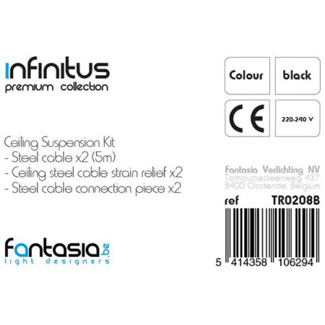 INFINITUS Suspension kit noir
