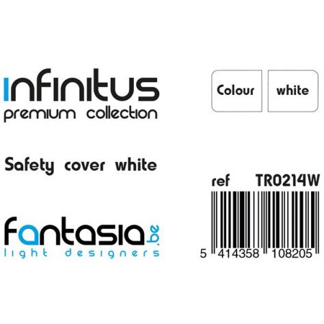 INFINITUS Safety couvercle 1000mm blanc