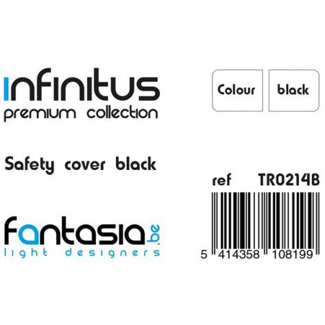 INFINITUS Safety couvercle 1000mm noir