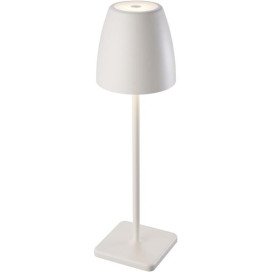 INA 2 Watt IP54 lampe de table portable et rechargeable blanche