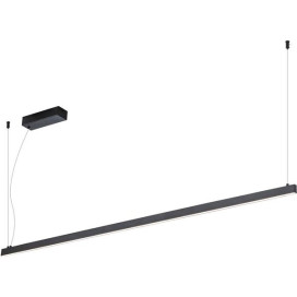 GURI LED suspension 52W 3000K 2400mm noir dimmable (3m cable incl)