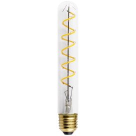 E27 LED Tube Spiral T30 6W Clear 230V 2500K Dimmable