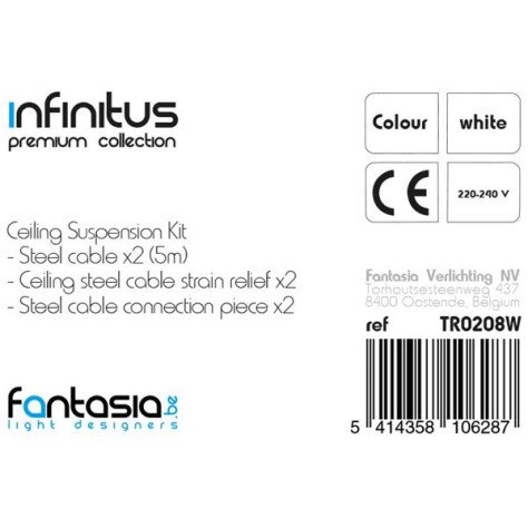 INFINITUS Suspension kit blanc