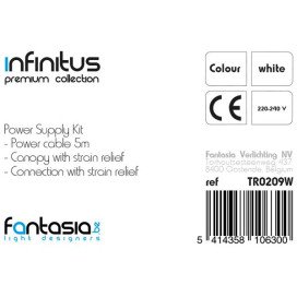 INFINITUS Power supply kit blanc