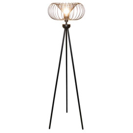 JULIA lampadaire D57 noir 1x E27 noir