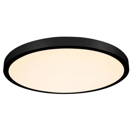 OXUS LED 40W 2700K plafonnier noir