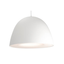 NOBU pendule d600mm 1*E27 blanc (cable 300cm)
