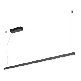 GURI LED suspension 38W 3000K 1200mm noir dimmable (3m cable incl)