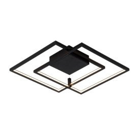NORI LED 42W 3000K noir 540x480x60 dimmable
