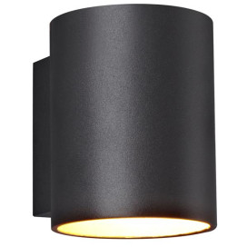 NIDUM Applique Mural Ronde Noir / Or G9 excl (max 40W)