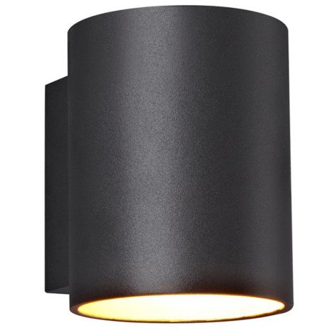 NIDUM Applique Mural Ronde Noir / Or G9 excl (max 40W)