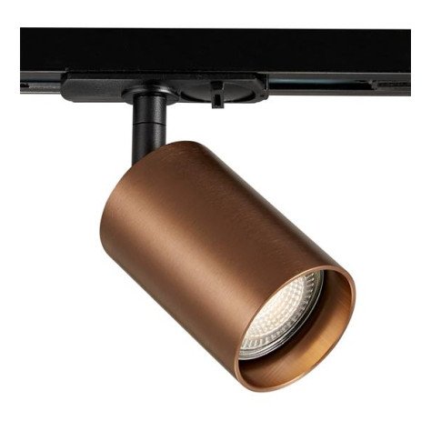 TABOO 1L 1f-trackspot GU10 (excl) noir + bronze brossé