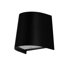 NEVE Applique mural IP65, noir, GU10 excl