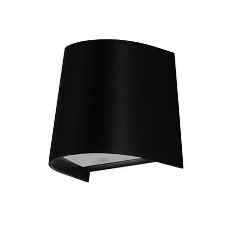 NEVE Applique mural IP65, noir, GU10 excl