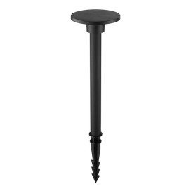ECLIPSE Pôle + pic IP54, noir, 6,5 Watt 800 Lumen 3000K