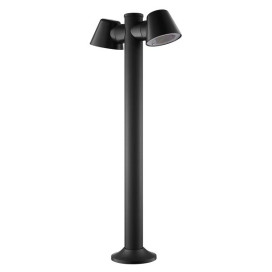 TATTI Pôle IP54, noir, 2x GU10 excl