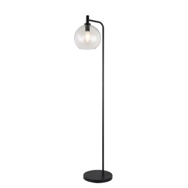 OSIRA Vloerlamp E27 Zwart, clair glas Ø250mm