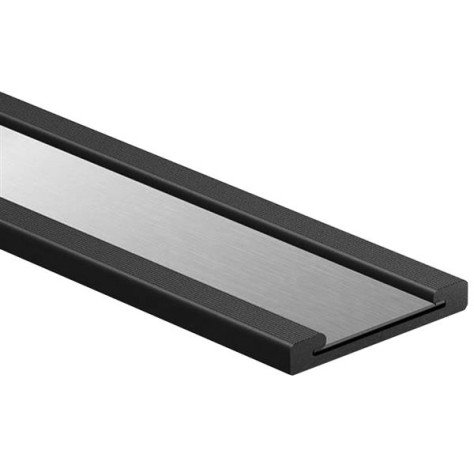 SKYLINE Profil de câble en acier pour bande LED, noir (au mètre)