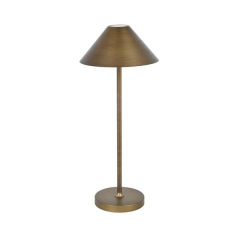 QUTE LED lampe de table 3W 320Lm IP54, recharg., battery incl, bronze