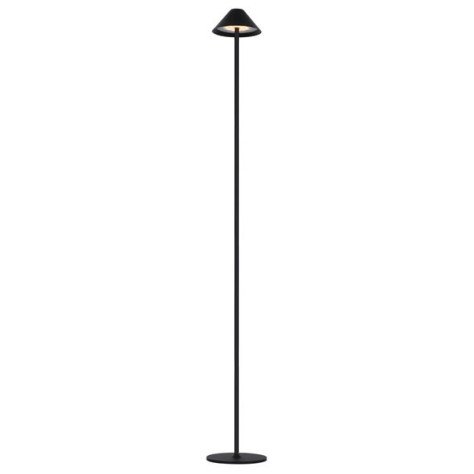 QUTE LED lampadaire 3W 320Lm IP54, recharg., battery incl, noir